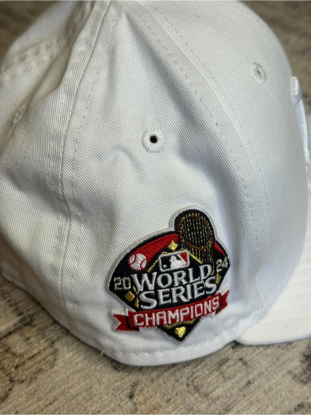 LA Dodgers World Series flatbill hat